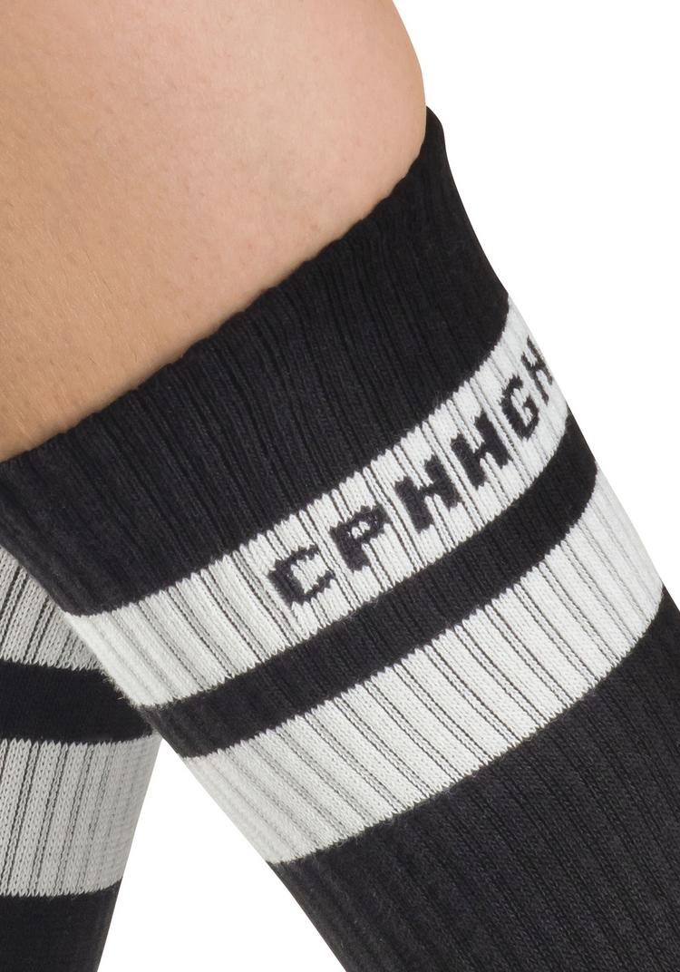 Copenhagen Studios Copenhagen Studios Tennissocken Socken - 3x schwarz mit wei&szlig;en Streifen - 0 | SportScheck