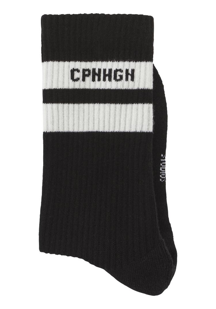 Copenhagen Studios Copenhagen Studios Tennissocken Socken - 3x schwarz mit wei&szlig;en Streifen - 8 | SportScheck