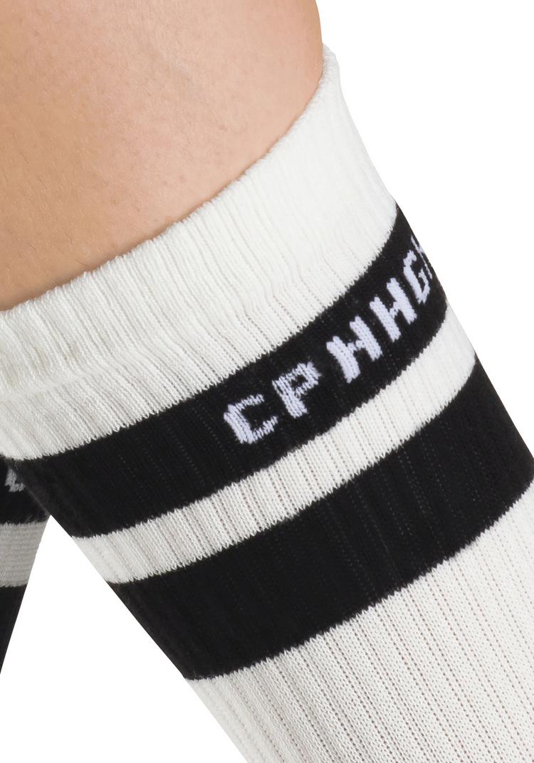 Copenhagen Studios Copenhagen Studios Tennissocken Socken - 3x wei&szlig; mit schwarzen Streifen - 2 | SportScheck