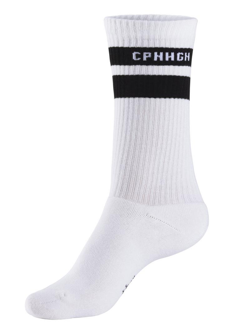 Copenhagen Studios Copenhagen Studios Tennissocken Socken - 3x wei&szlig; mit schwarzen Streifen - 3 | SportScheck