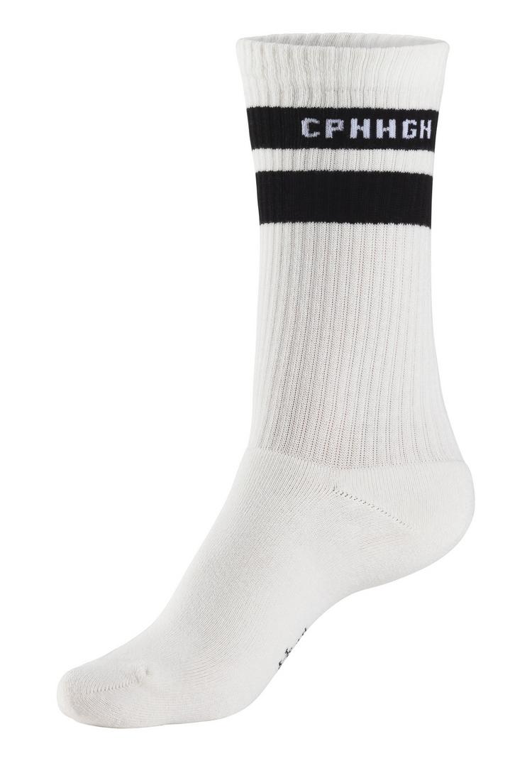 Copenhagen Studios Copenhagen Studios Tennissocken Socken - 3x wei&szlig; mit schwarzen Streifen - 5 | SportScheck
