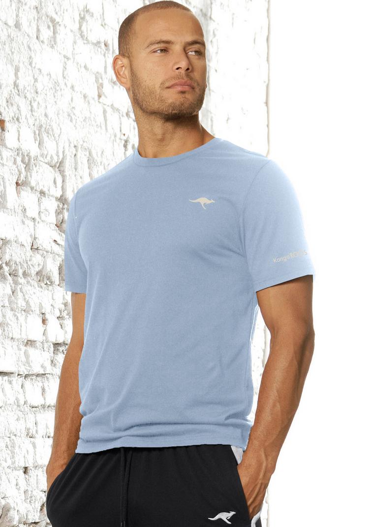 KangaROOS KangaROOS T-Shirt T-Shirt Herren - orange, blau - 0 | SportScheck
