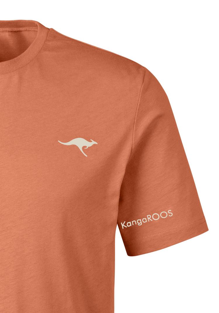 KangaROOS KangaROOS T-Shirt T-Shirt Herren - orange, blau - 2 | SportScheck