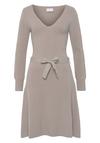 Lascana Strickkleid Strickkleid Damen - beige