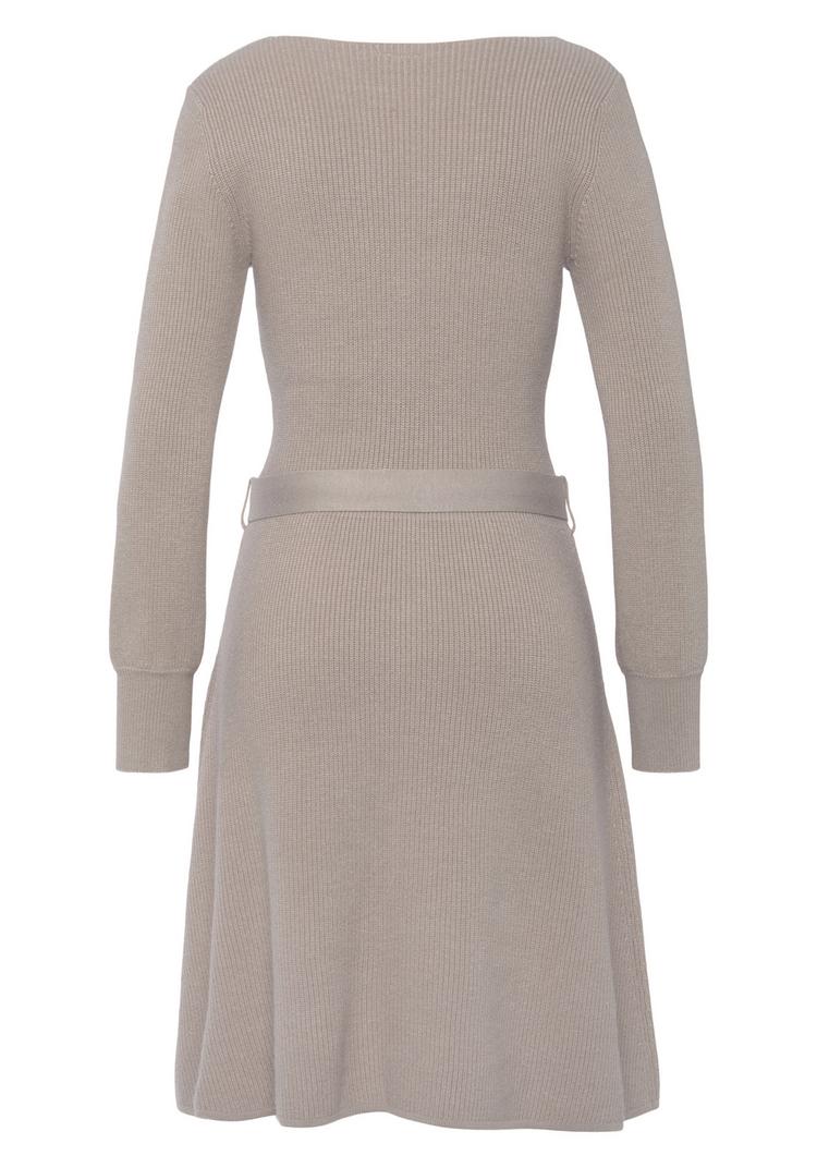 Lascana Lascana Strickkleid Strickkleid Damen - beige - 0 | SportScheck