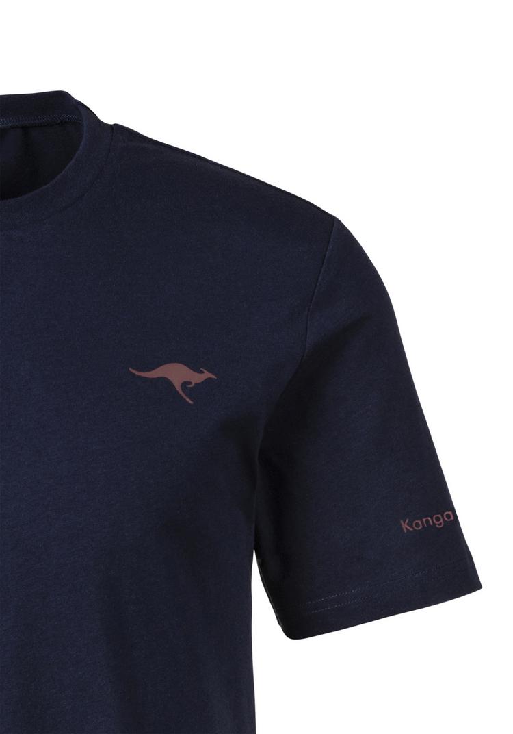 KangaROOS KangaROOS T-Shirt T-Shirt Herren - navy, wei&szlig; - 0 | SportScheck