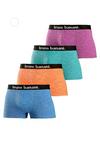 BRUNO BANANI Hipster Unterhose Herren - blau, orange, t&uuml;rkis, lila