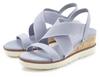 Lascana Sandalette Sandalen Damen - hellblau