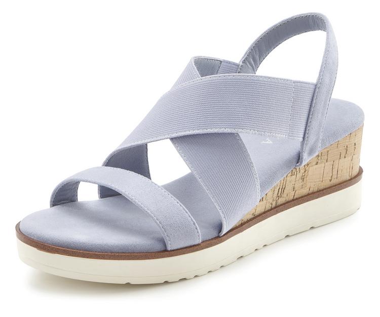 Lascana Lascana Sandalette Sandalen Damen - hellblau - 0 | SportScheck