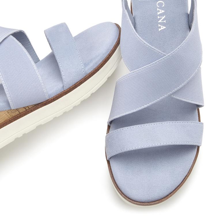 Lascana Lascana Sandalette Sandalen Damen - hellblau - 1 | SportScheck