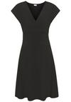 Lascana Jerseykleid Jerseykleid Damen - schwarz