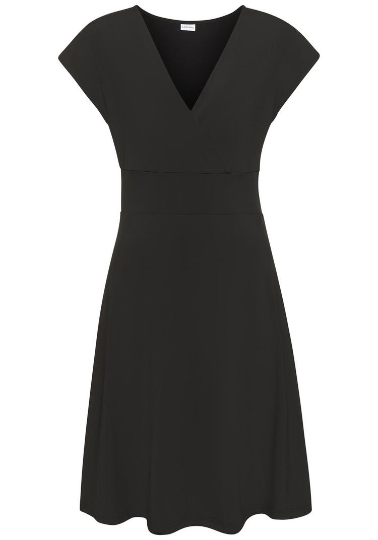 Lascana Lascana Jerseykleid Jerseykleid Damen - schwarz - 0 | SportScheck
