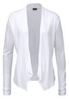 Lascana Shirtjacke Langarmshirt Damen - wei&szlig;