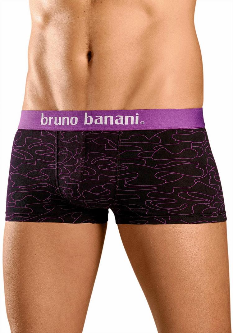 BRUNO BANANI BRUNO BANANI Hipster Unterhose Herren - schwarz-bedruckt - 1 | SportScheck