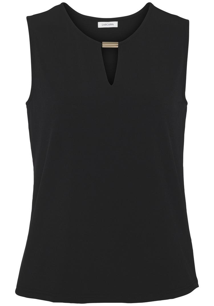 Lascana Lascana Tanktop Tanktop Damen - schwarz - 0 | SportScheck