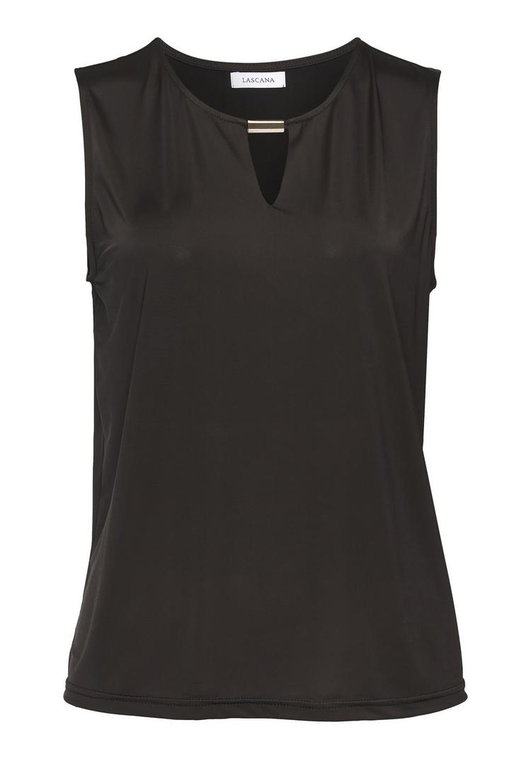 Lascana Lascana Tanktop Tanktop Damen - schwarz - 1 | SportScheck