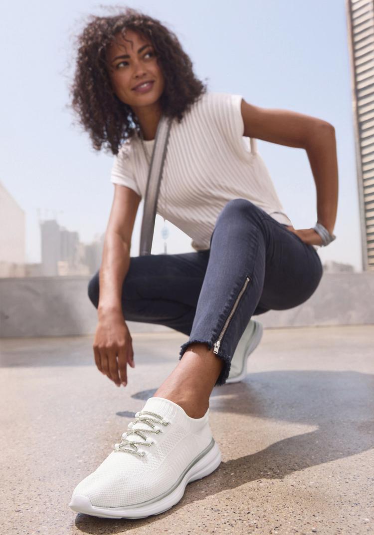 Lascana Lascana Sneaker Sneaker Damen - wei&szlig; - 0 | SportScheck