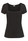 Lascana T-Shirt T-Shirt Damen - schwarz
