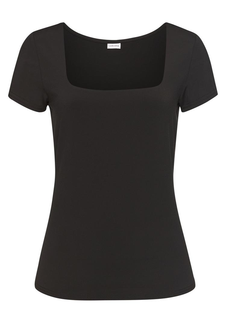 Lascana Lascana T-Shirt T-Shirt Damen - schwarz - 0 | SportScheck