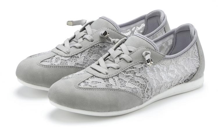 Lascana Lascana Sneaker Sneaker Damen - grau - 0 | SportScheck