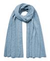Falke Pure Cashmere Scarf w Schal - cloud mel. (6027)