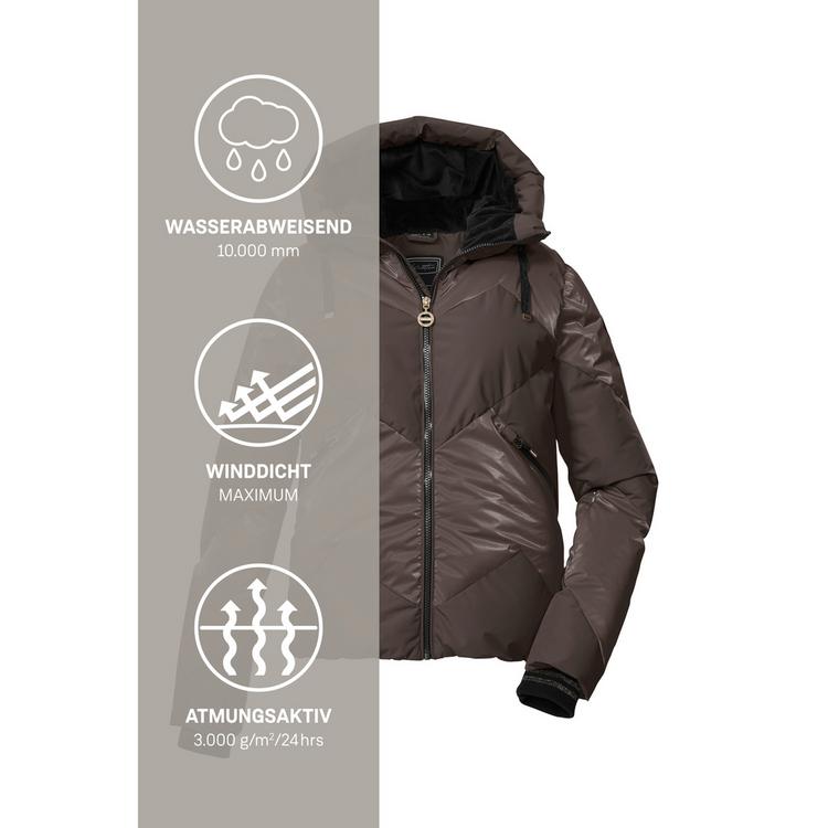 KILLTEC KILLTEC KSW 113 WMN SKI QLTD JCKT Skijacke Damen - Dunkelbraun - 4 | SportScheck