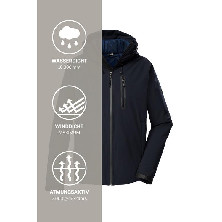 KILLTEC KILLTEC KOW 95 MN JCKT Funktionsjacke Herren - Blau3044 - 6 | SportScheck