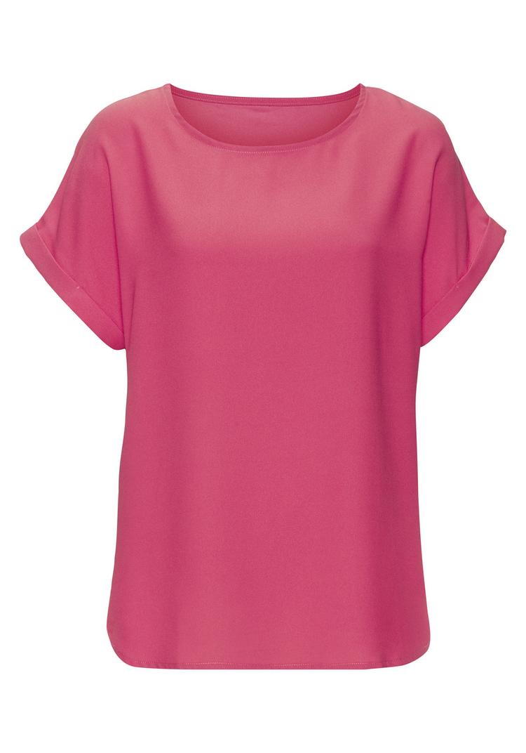 Vivance by Lascana Vivance by Lascana Kurzarmbluse Kurzarmbluse Damen - pink - 0 | SportScheck
