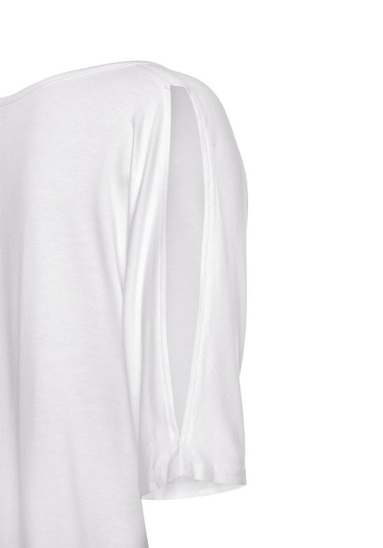 Vivance Vivance T-Shirt T-Shirt Damen - wei&szlig; - 0 | SportScheck
