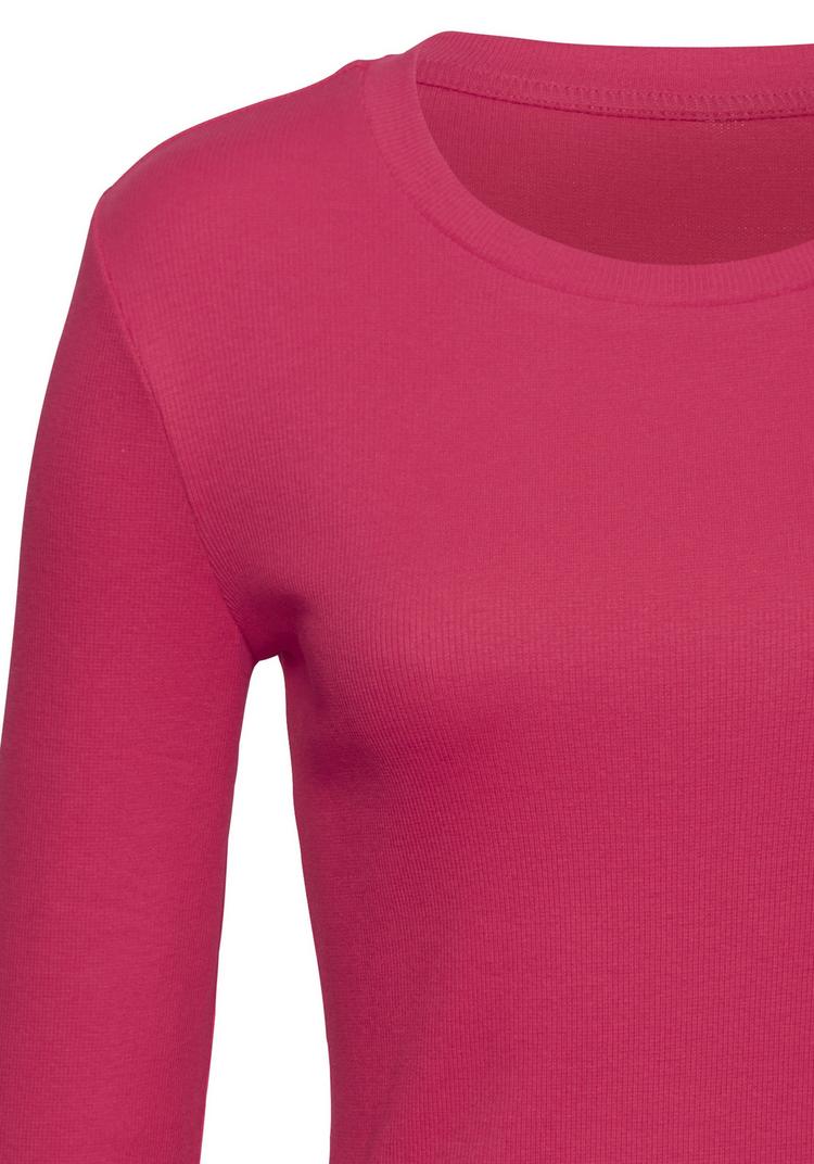 Vivance Vivance Langarmshirt Langarmshirt Damen - pink - schwarz - 2 | SportScheck