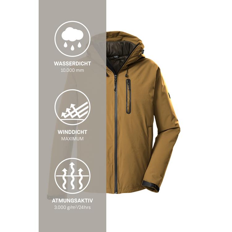 KILLTEC KILLTEC KOW 95 MN JCKT Funktionsjacke Herren - Gelb7015 - 6 | SportScheck