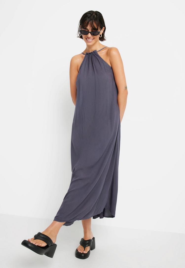 LSCN by Lascana LSCN by Lascana Strandkleid Tr&auml;gerkleid Damen - anthrazit - 1 | SportScheck