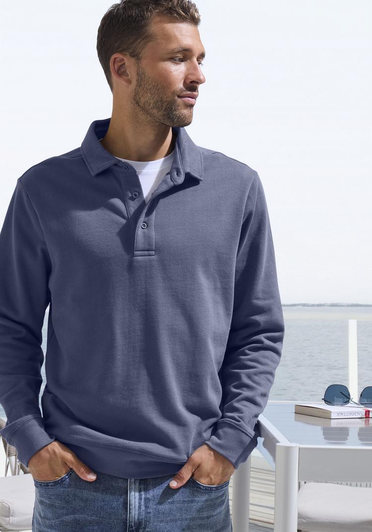 John Devin John Devin Sweatshirt Sweatshirt Herren - blau - 1 | SportScheck