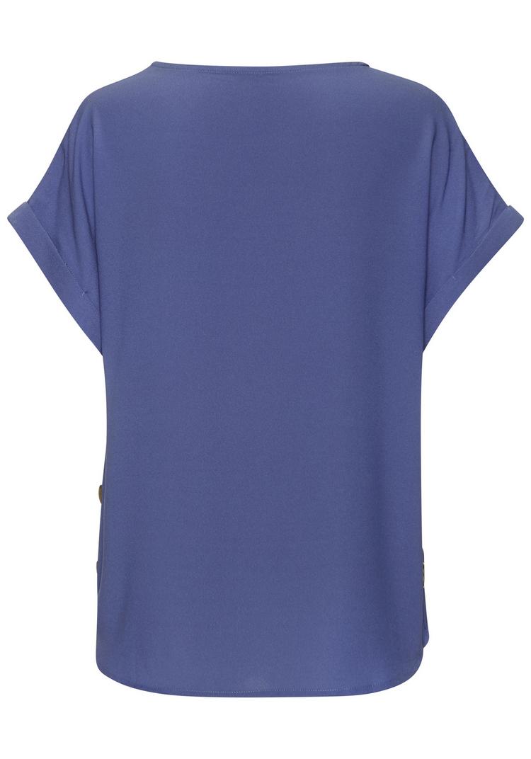 Vivance by Lascana Vivance by Lascana Kurzarmbluse Kurzarmbluse Damen - lila - 0 | SportScheck