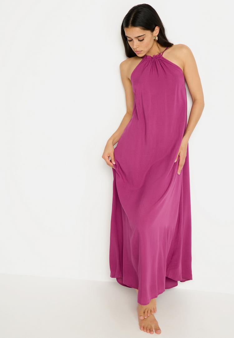LSCN by Lascana LSCN by Lascana Strandkleid Tr&auml;gerkleid Damen - dark berry - 3 | SportScheck