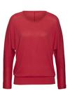 Vivance Langarmshirt Langarmshirt Damen - korallenrot
