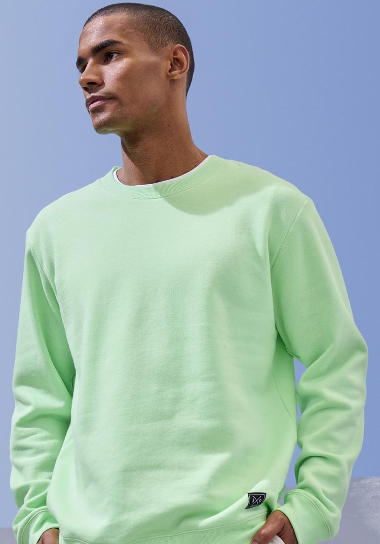 John Devin John Devin Sweatshirt Sweatshirt Herren - lime - 1 | SportScheck