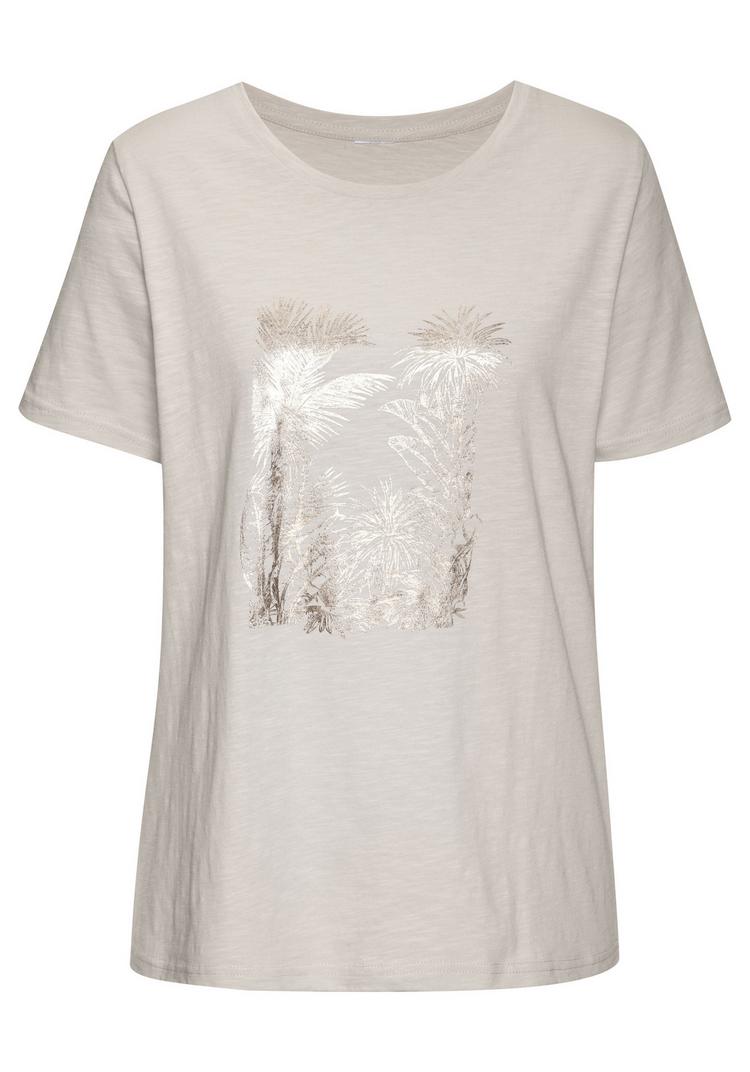 Vivance Vivance T-Shirt T-Shirt Damen - beige - 0 | SportScheck