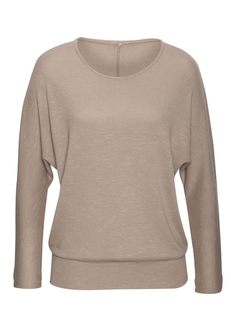 Vivance Vivance Langarmshirt Langarmshirt Damen - beige - 0 | SportScheck