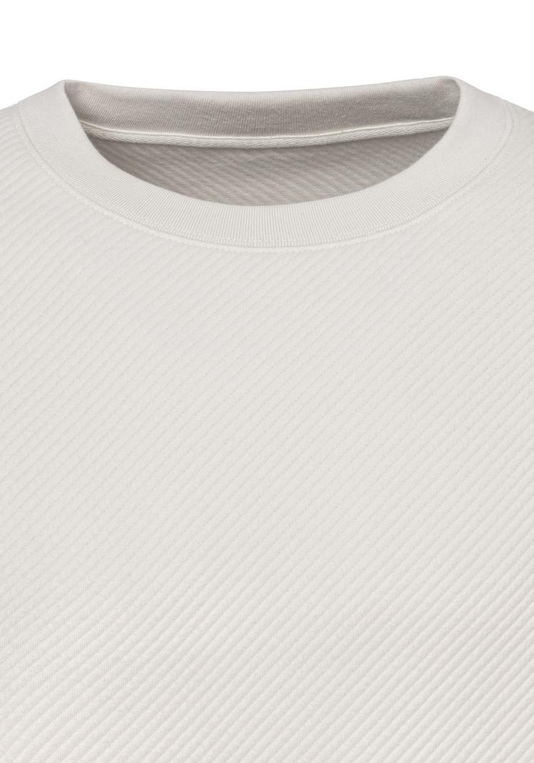 John Devin John Devin Sweatshirt Sweatshirt Herren - creme - 0 | SportScheck
