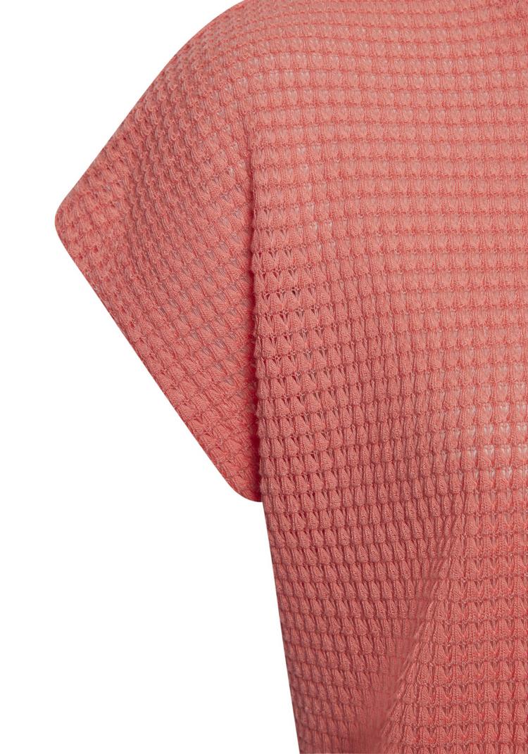 Vivance Vivance Kurzarmshirt T-Shirt Damen - apricot, indigo - 0 | SportScheck