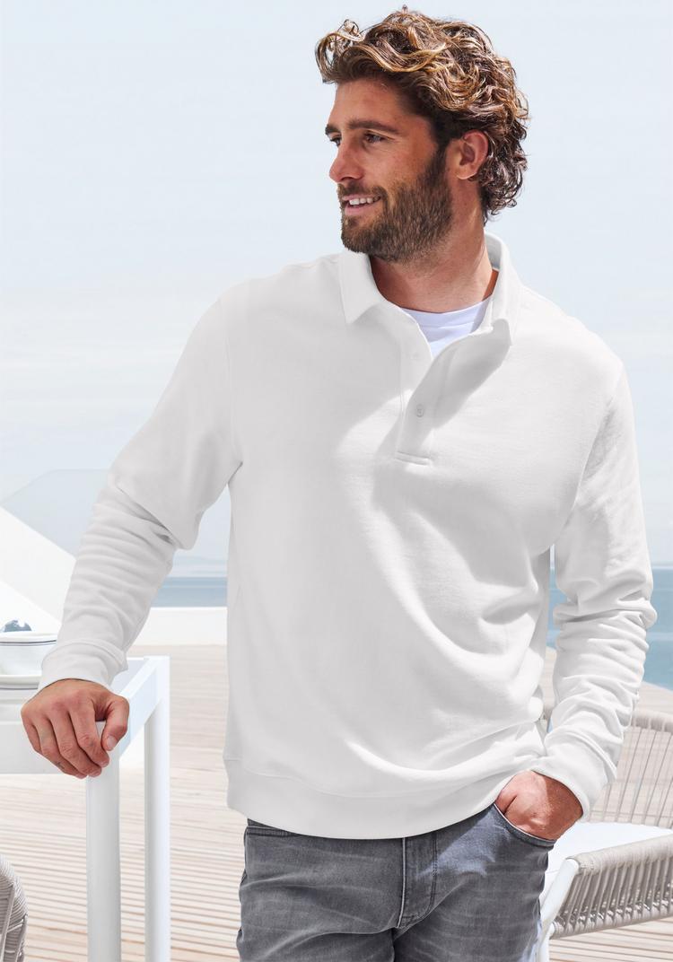 John Devin John Devin Sweatshirt Sweatshirt Herren - offwhite - 1 | SportScheck