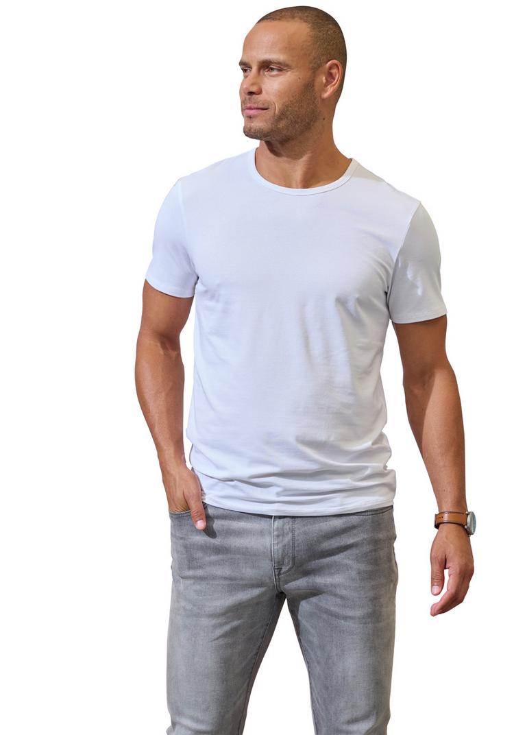 John Devin John Devin T-Shirt T-Shirt Herren - wei&szlig; - 0 | SportScheck