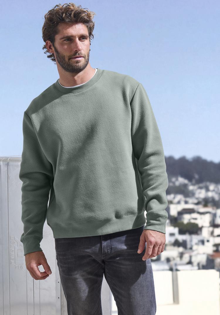 John Devin John Devin Sweatshirt Sweatshirt Herren - salbei - 0 | SportScheck