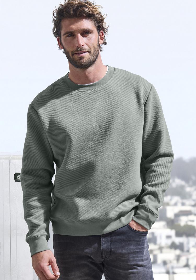 John Devin John Devin Sweatshirt Sweatshirt Herren - salbei - 2 | SportScheck