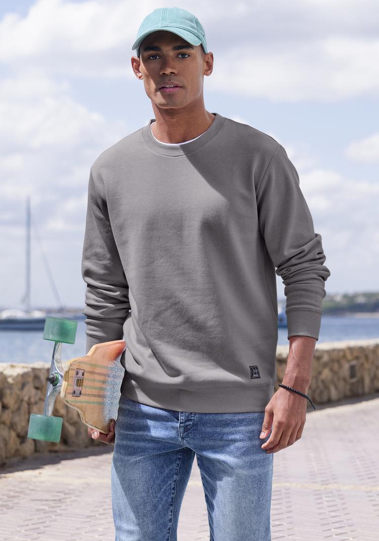 John Devin John Devin Sweatshirt Sweatshirt Herren - grau - 1 | SportScheck