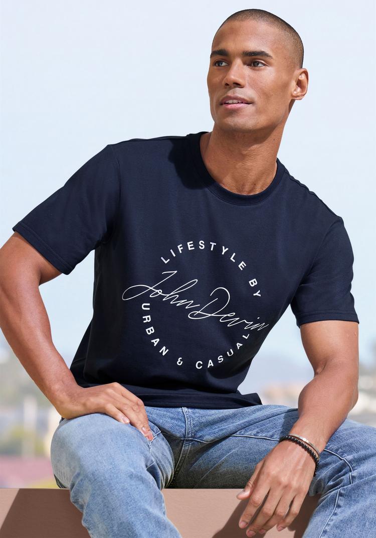 John Devin John Devin T-Shirt T-Shirt Herren - navy - 1 | SportScheck