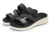 Vivance Pantolette Sandalen Damen - schwarz