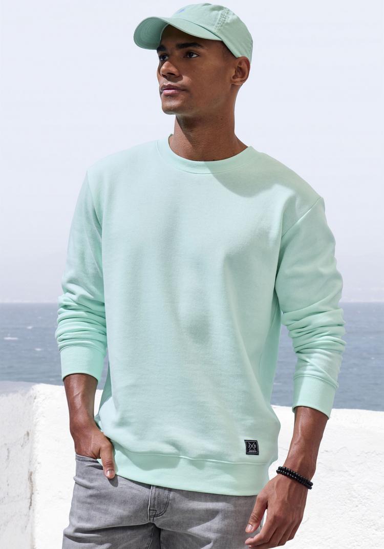 John Devin John Devin Sweatshirt Sweatshirt Herren - mint - 2 | SportScheck