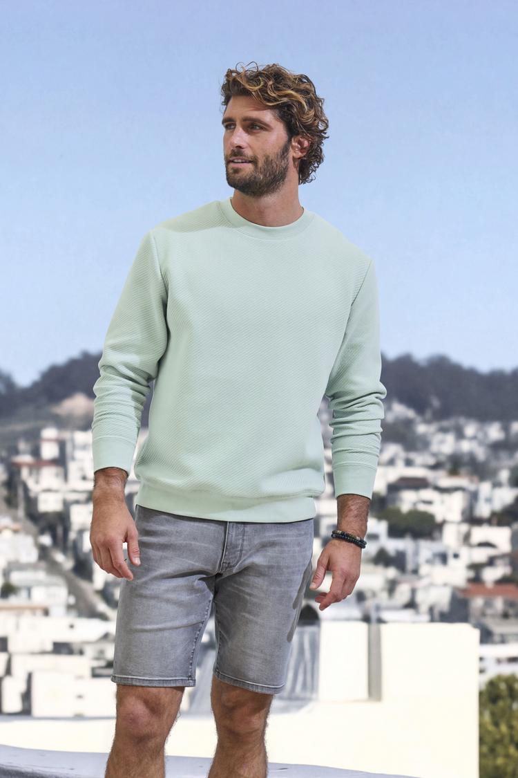 John Devin John Devin Sweatshirt Sweatshirt Herren - mint - 0 | SportScheck